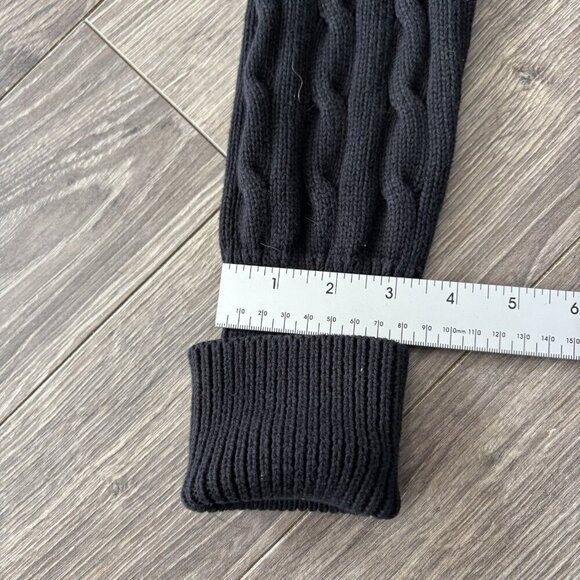 VTG Ralph Lauren Sport Turtleneck Sweater Mens M Cable Knit Pullover 90s Y2K - Picture 11 of 16